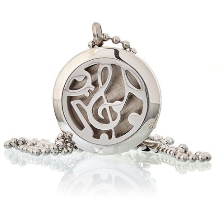 Collar difusor de aromaterapia 25mm - Nota musical  - 4