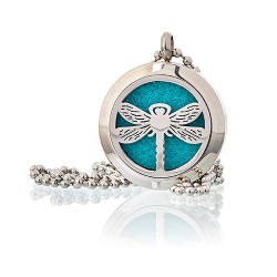 Aromatherapie diffuser ketting 25 mm - Dragonfly