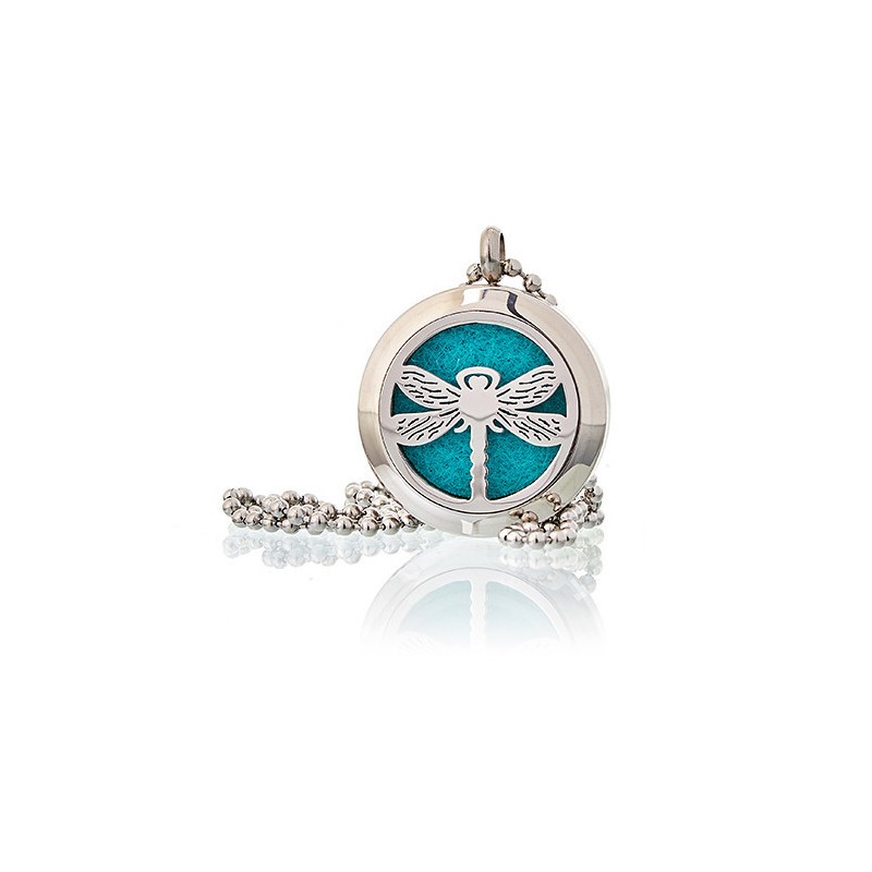 Aromatherapie diffuser ketting 25 mm - Dragonfly-AROMATHERAPIE DIFFUSER KETTING-HOSTENATURA