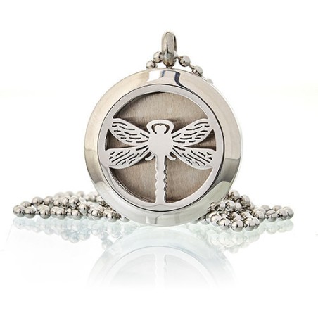 Collar difusor de aromaterapia 25mm - Libélula  - 4
