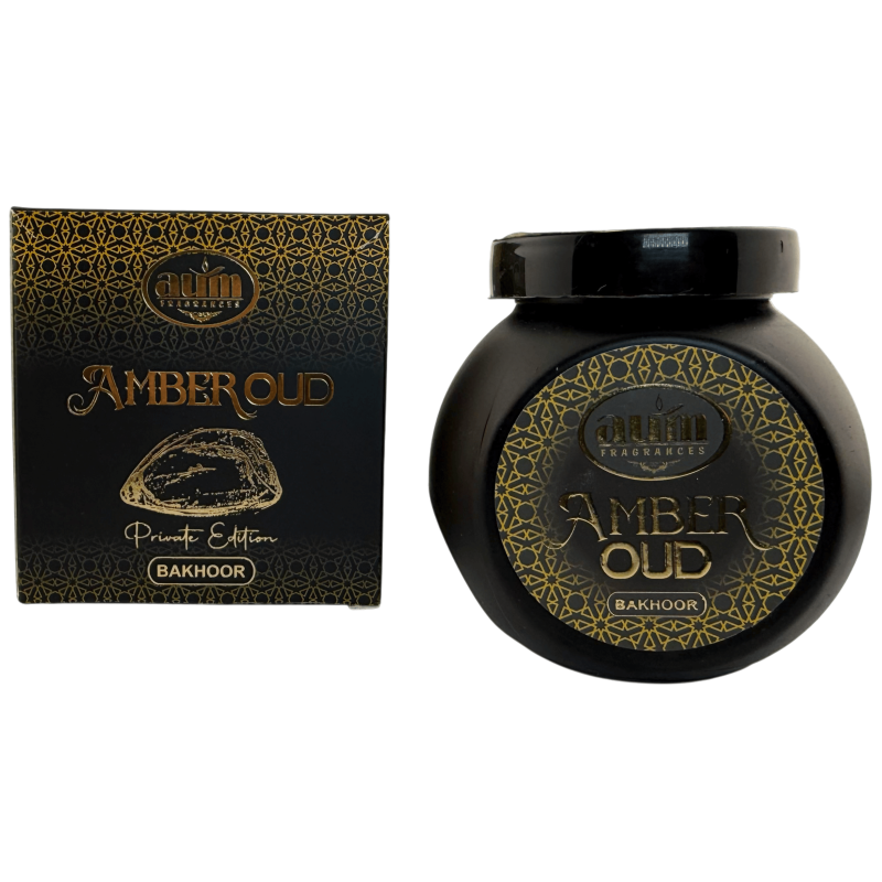Bakhoor Amber Oud AUM Fragrances Private Edition Arabische wierook - 40 g-Bakhoor AUM Arabische wierookgeuren-HOSTENATURA