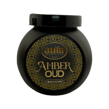 Encens arabe Bakhoor Amber Oud AUM Fragrances Édition Privée - 40 g
