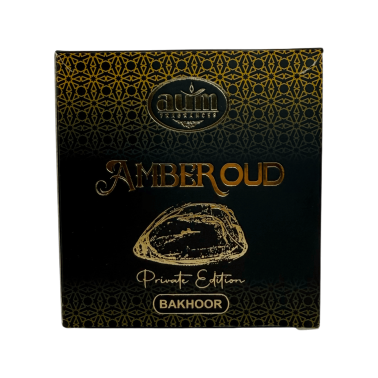 Bakhoor Amber Oud AUM Fragrances Private Edition Incenso arabo - 40 g