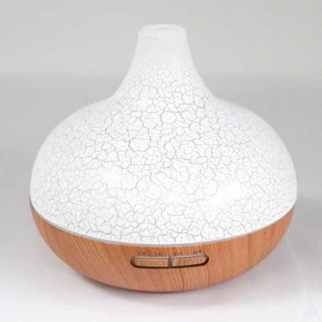 Diffusore di aromi Santorini - Effetto conchiglia - USB - Cambio di colore - Timer  - 1