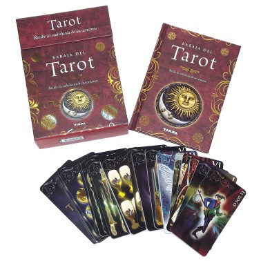 Tarot-Deck mit Begleitbuch – 80 Karten und Interpretationsanleitung – Tikal Editions