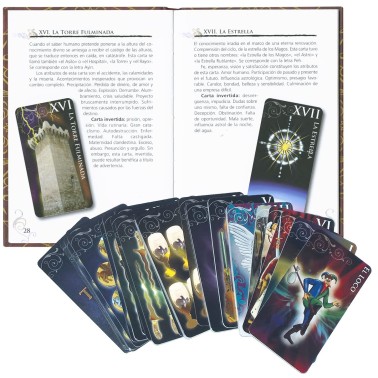 Baralho de Tarô com Guia - 80 Cartas e Manual de Interpretação - Tikal Editions