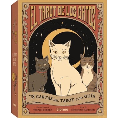 O Tarô dos Gatos - Baralho de 78 cartas com guia - Catherine Davidson