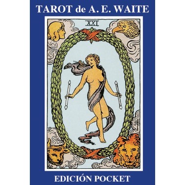 A. E. Waite Tarot Pocket Edition - Mazzo Rider Waite da 78 carte con guida - 6x9 cm