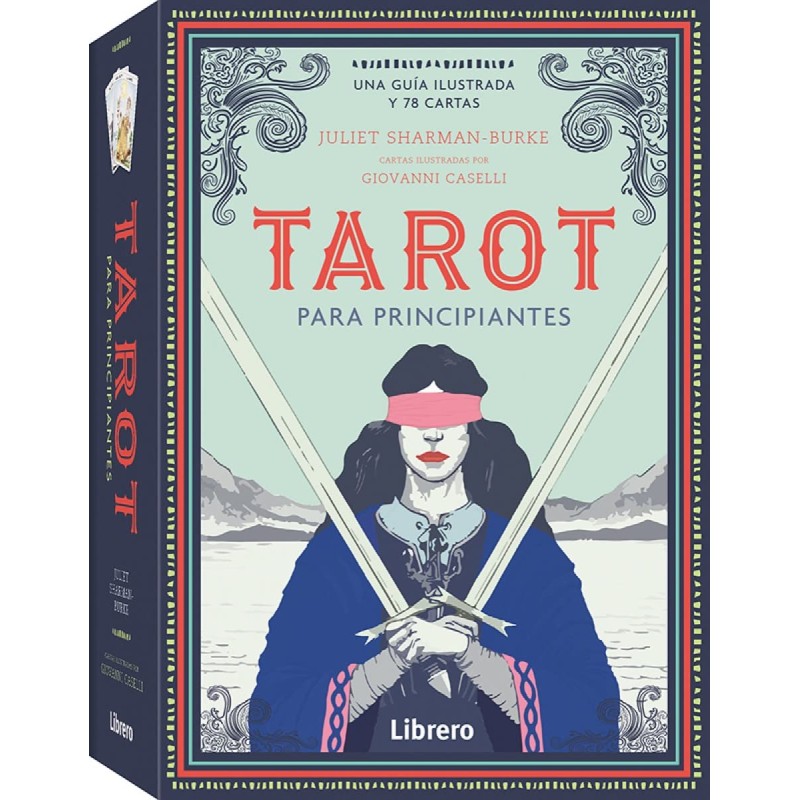 Tarot para Principiantes - Baraja de 78 Cartas con Libro Guía de 192 Páginas - Juliet Sharman-Burke-TAROT-HOSTENATURA