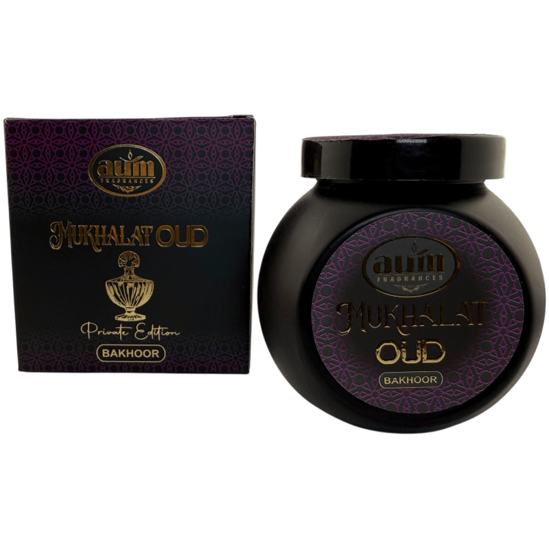 Incienso Árabe Bakhoor Mukhalat Oud AUM Fragrances Private Edition - 40gr-Inciensos Árabes Bakhoor AUM Fragrances-HOSTENATURA