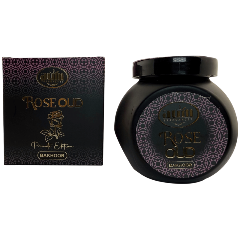 Incienso Árabe Bakhoor Rose Oud AUM Fragrances Private Edition - 40gr-Inciensos Árabes Bakhoor AUM Fragrances-HOSTENATURA