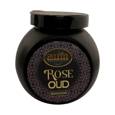 Incienso Árabe Bakhoor Rose Oud AUM Fragrances Private Edition - 40gr