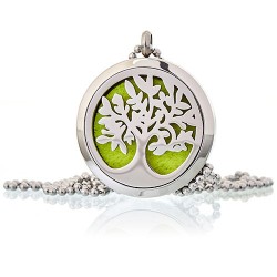 Aromatherapy Diffuser Necklace 30mm - Tree of Life