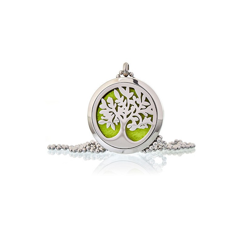 Aromatherapie diffuser ketting 30 mm - Levensboom-AROMATHERAPIE DIFFUSER KETTING-HOSTENATURA