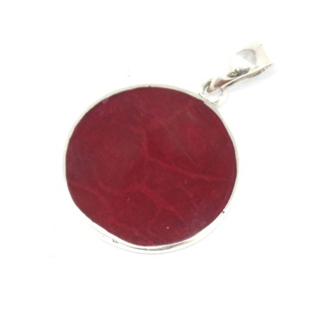 Pendiente de Plata Árbol de la Vida 22mm - Efecto Coral  - 3