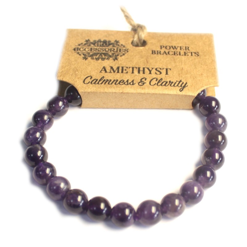 Energy Bracelet - Amethyst-ENERGY BRACELETS-HOSTENATURA