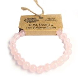 Bracelet Energie - Quartz Rose