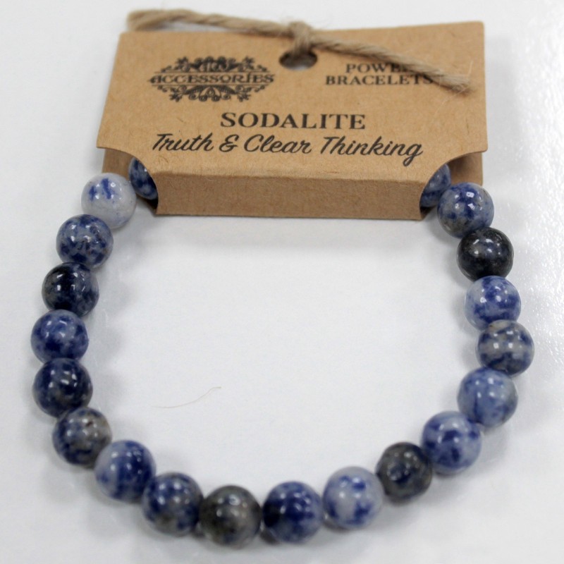 Bracciale Energetico - Sodalite-BRACCIALETTI ENERGETICI-HOSTENATURA