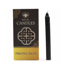 Conjunto de 10 velas Negras - Protección - Velas mágicas - 7