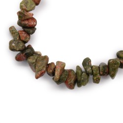 Pulsera Fragmentos de Piedras Preciosas - Jaspe verde - 2