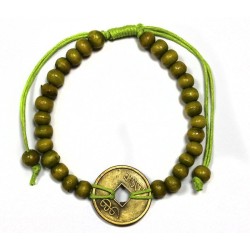 Bracelets Feng Shui - Bleu Vert