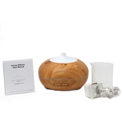 Diffusore di aroma - Spina UK - Luci a LED colorate - Timer - Forma di cupola  - 3