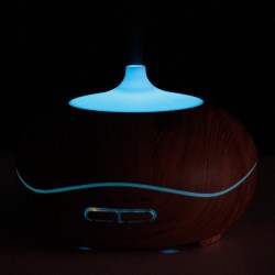 Diffusore di aroma - Spina UK - Luci a LED colorate - Timer - Forma di cupola  - 4