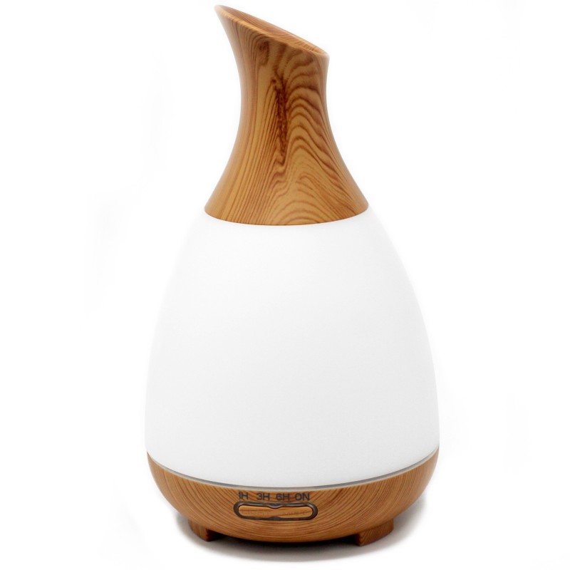 Aroma Diffuser - UK Plug - LED Colours - Timer - Funnel-AROMA DIFFUSERS-HOSTENATURA