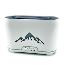 Diffusore di aroma Himalayas - USB-C - Telecomando - Effetto fiamma - 1