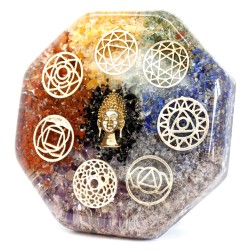 Orgonite de oficina - Buda Chakra -Grande - 4