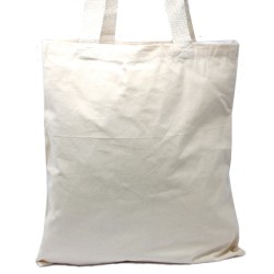 Lrg Tasche aus natürlicher Baumwolle 38x42cm