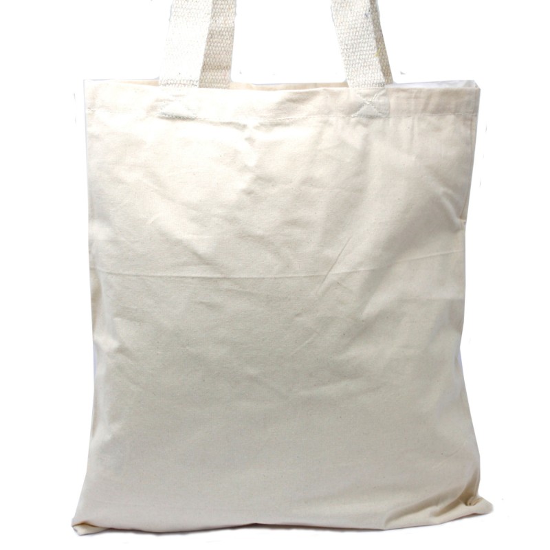 Bolsa de algodón natural Lrg 38x42cm-BOLSAS 100% ALGODÓN-HOSTENATURA