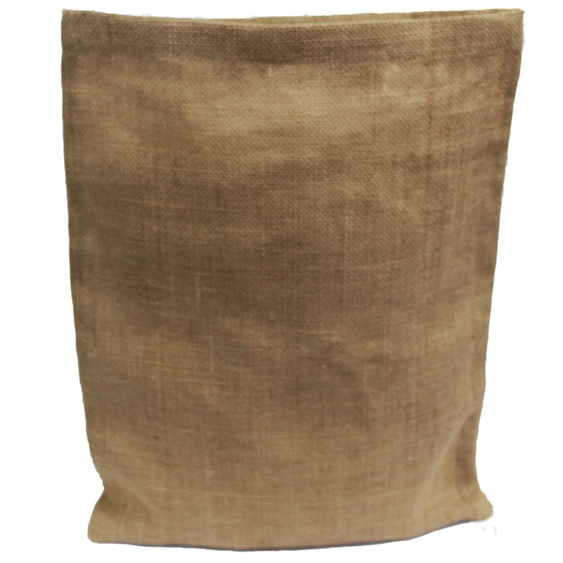 Large jute bag - 300x400mm-JUTE BAGS WITH ROPE-HOSTENATURA