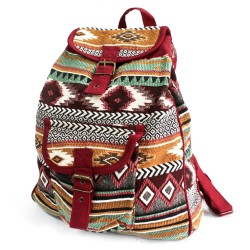 Tejido Jacquard - Mochila Chocolate - 1