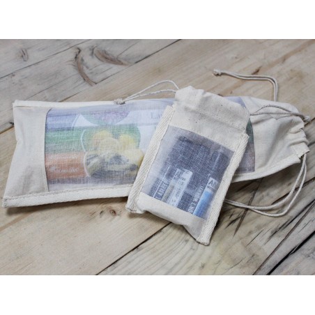 Bolsa de Algodón para ventana más larga- 35x15cm  - 2