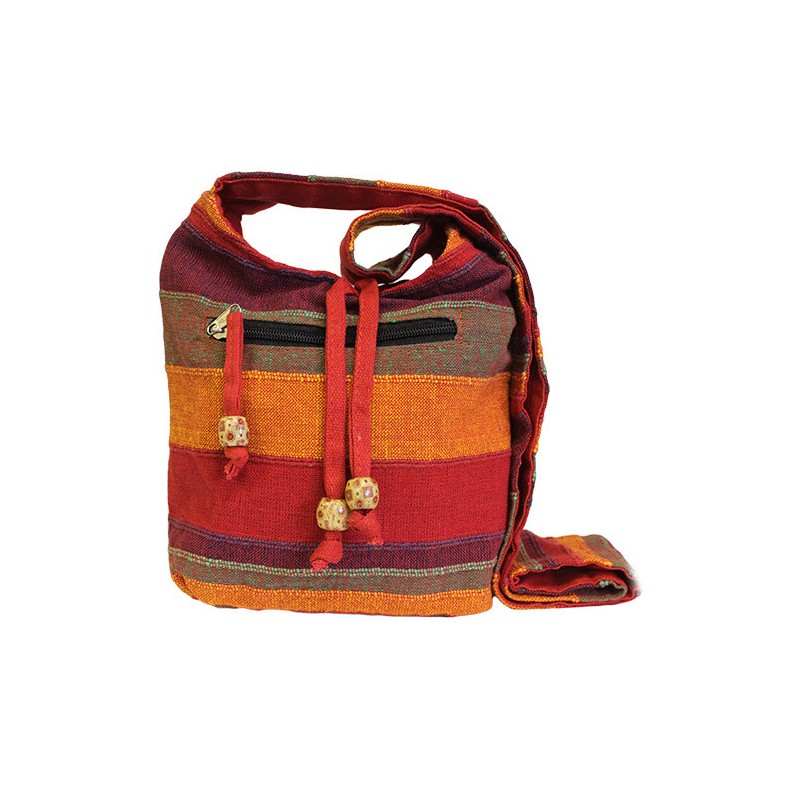 Bolsa de ombreiro Nepal - Sunset Reds-BOLSOS CASUAL NEPAL-HOSTENATURA