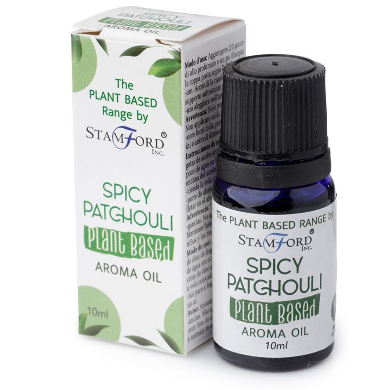 Aceite Aromático de Pachulí Picante Spicy Patchouli STAMFORD - Base de Plantas - 10ml-ACEITES AROMÁTICOS DE BASE VEGETAL-HOSTENATURA