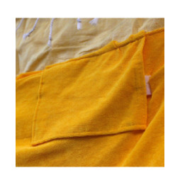 Toalla Pareo de Algodón - 100x180 cm - Sol Amarillo