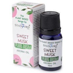 Aceites aromáticos de orixe vexetal - Sweet Musk 10 ml - Stamford - Humidificador