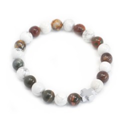 2 Pulsera con Piedras Preciosas-Paz - 3