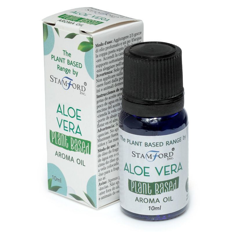 Aloe Vera Aromatic Oil STAMFORD - Plant Base - 10ml-PLANT-BASED AROMATIC OILS-HOSTENATURA