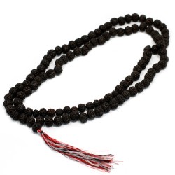 108 Rudraksha Japa Mala - Oscuro - 3