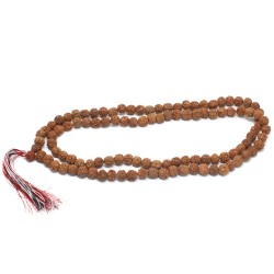 108 Rudraksha Japa Mala - Natural - 3