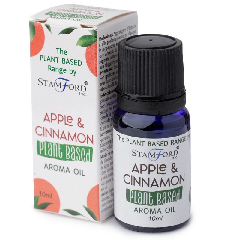 Aceite Aromático Canela e Macá Apple & Cinnamon - Base de Plantas - 10ml STAMFORD-ACEITES AROMÁTICOS DE BASE VEGETAL-HOSTENATURA