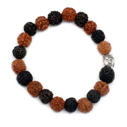 Rudraksha Brazalete de Buda Japa Mala - Mix - 1