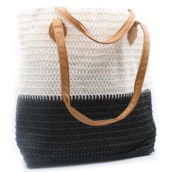 Back to the Bazaar Bags - Black and White