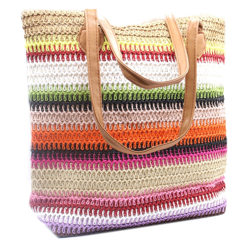 Bazaar Bags - Multicolor-BAZAAR BEACH BAGS-HOSTENATURA