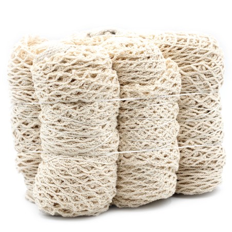 Bolsa de Malla de Algodón Puro - Natural  - 1