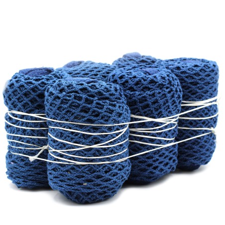 Bolsa de Malla de Algodón Puro - Denim  - 1