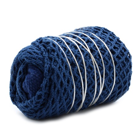 Bolsa de Malla de Algodón Puro - Denim  - 3